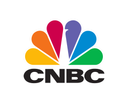 An image of the CNBC logo